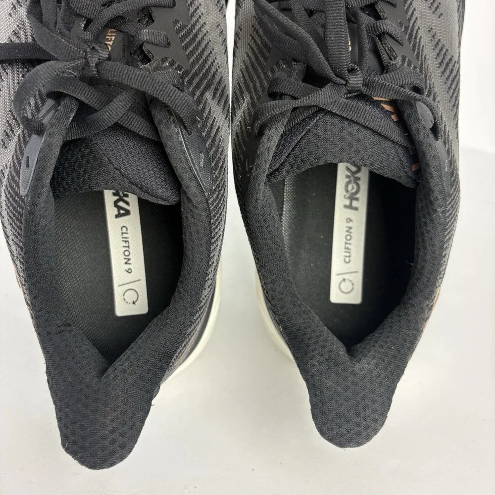Size 10,5 Women's - Hoka One One HOKA Clifton 9 Black Rose Gold W